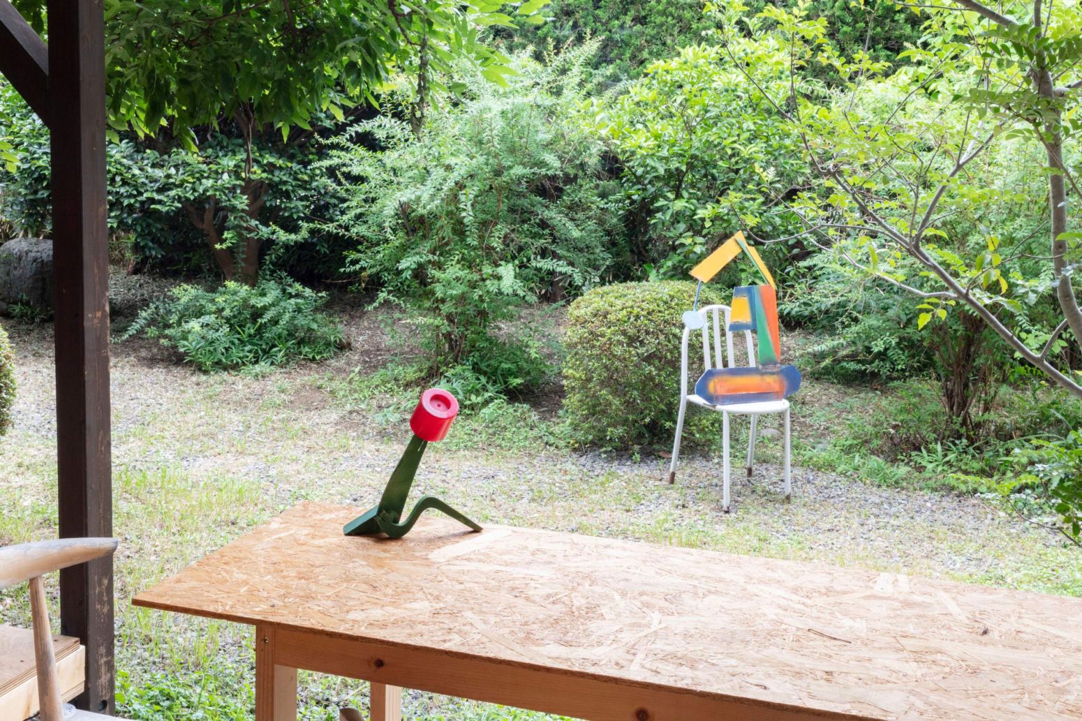 神農理恵 Rie Shinno — ゆくりか outdoor installation