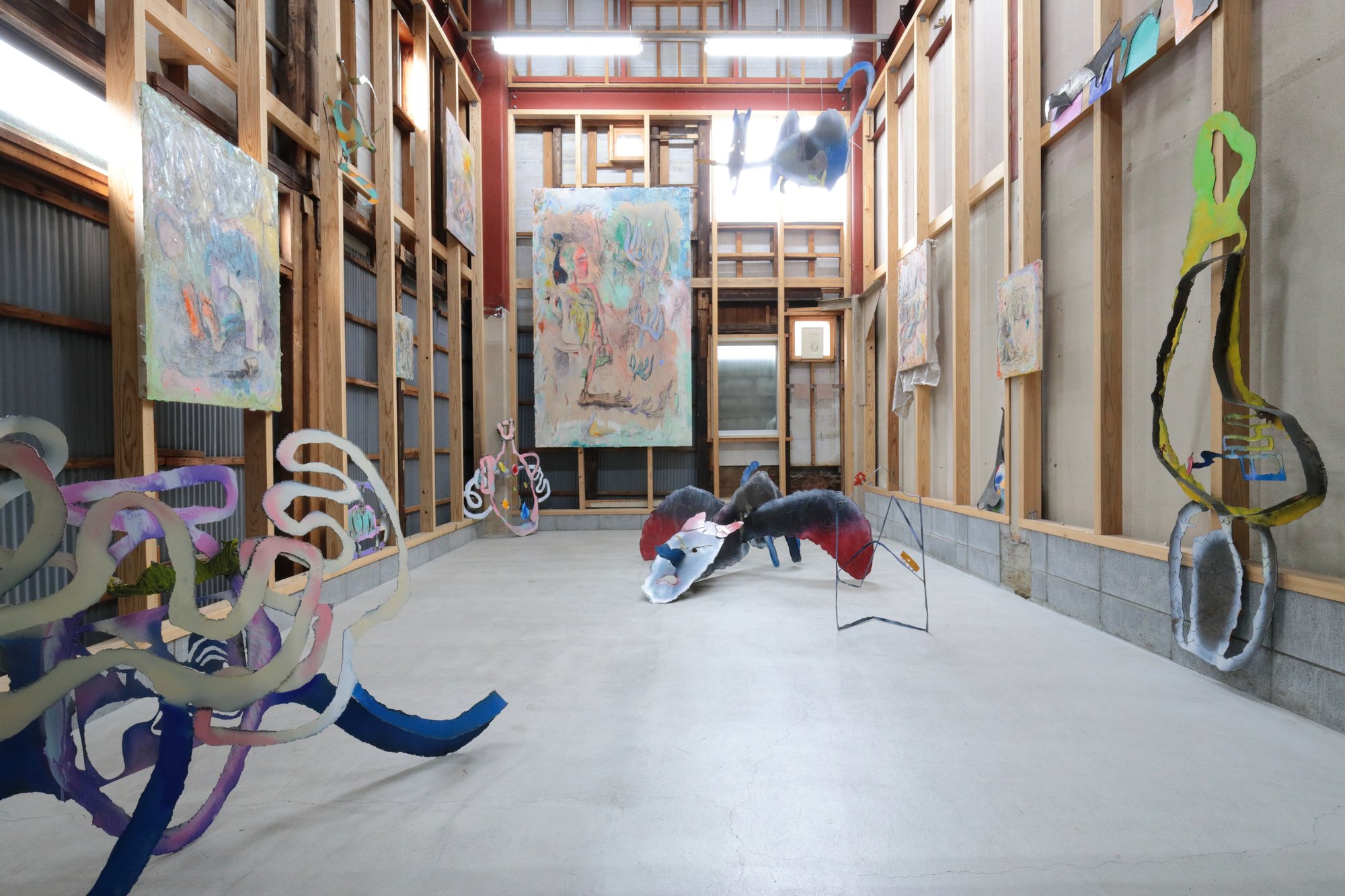 Heptapod Solresol Ruins — exhibition view 04, photo by Kai Maetani