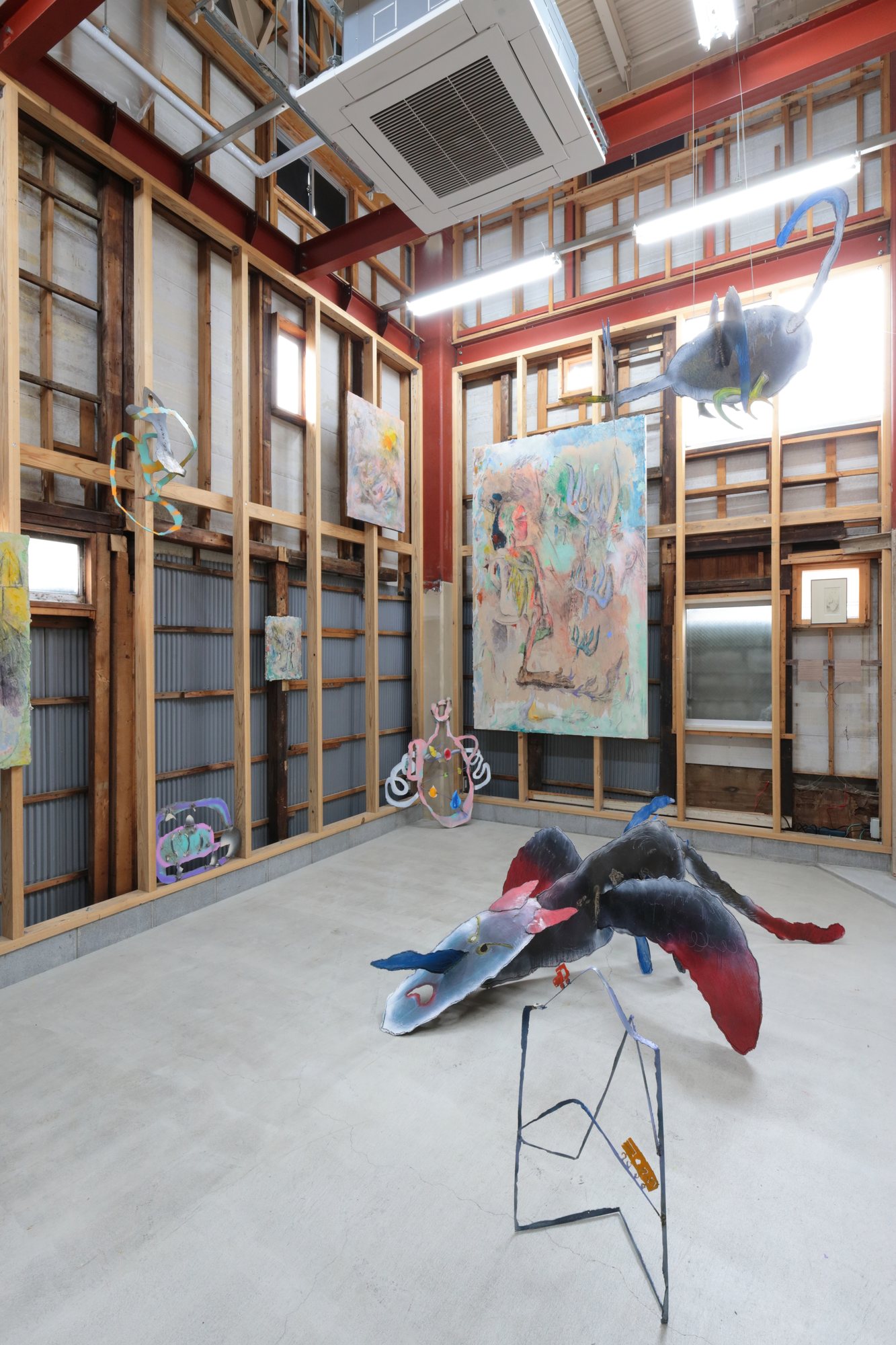 Heptapod Solresol Ruins — exhibition view 05, photo by Kai Maetani